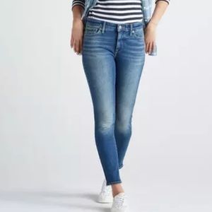 Womens Blue skinny lucky brand Jeans
